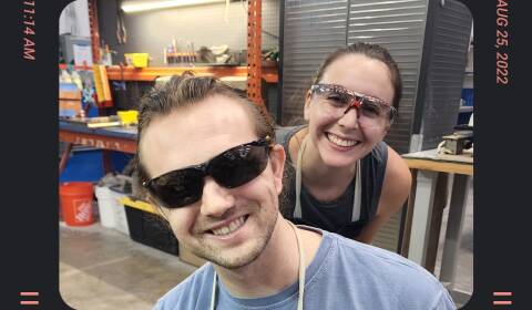 Making wedding rings class pictures in the make a wedding ring workshop