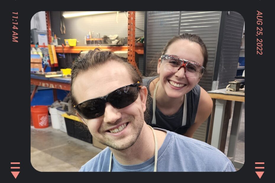 Making wedding rings class pictures in the make a wedding ring workshop