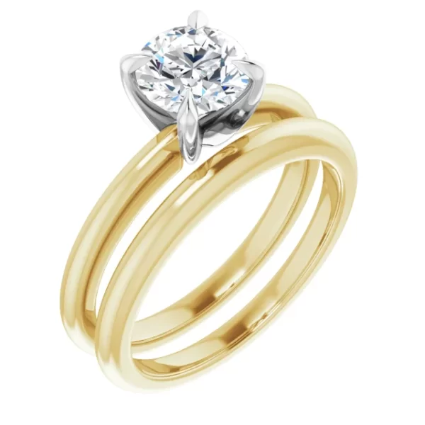 Make your own engagement ring workshop wedding set example