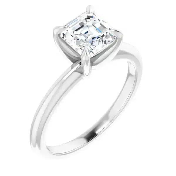 Asscher-cut-engagement-ring-example-white-gold