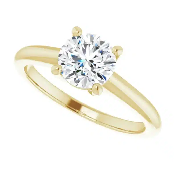 Build your own basket style engagement ring example