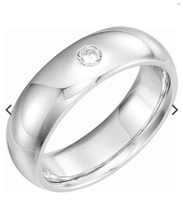 Create your own wedding ring Diamond Gypsy-Set DIY Wedding Ring