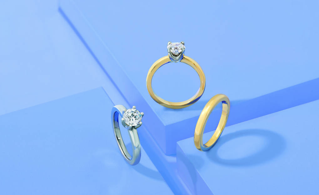 MAKE YOUR OWN ENGAGEMENT RING Examples