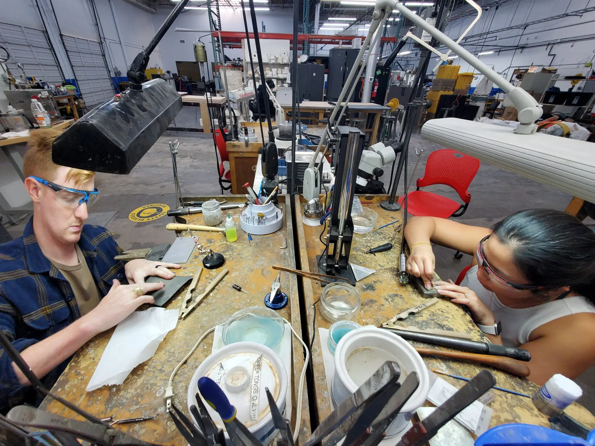 DIY ring making workshop at LaProng Jewelers Dallas