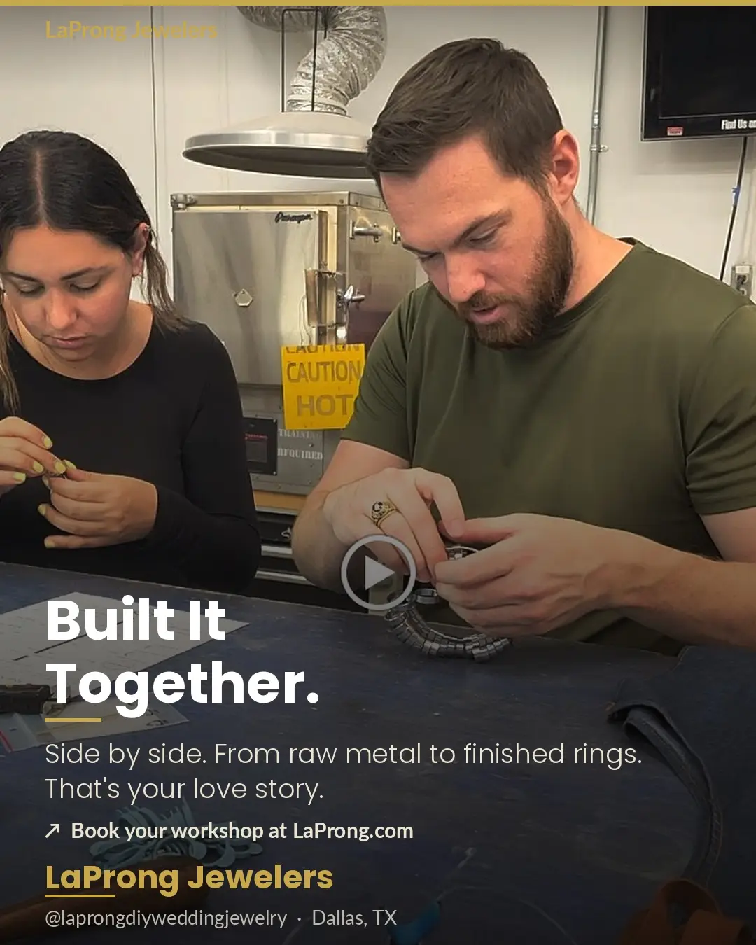 Ring making class near Tulsa OK at LaProng Jewelers