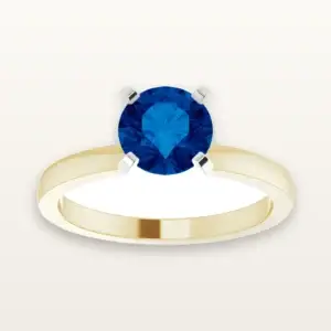 Blue Sapphire Engagement Ring DIY Package
