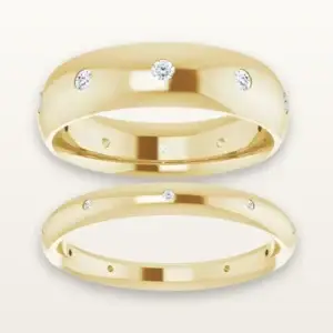 Diamond Accented Wedding Ring DIY Project Package