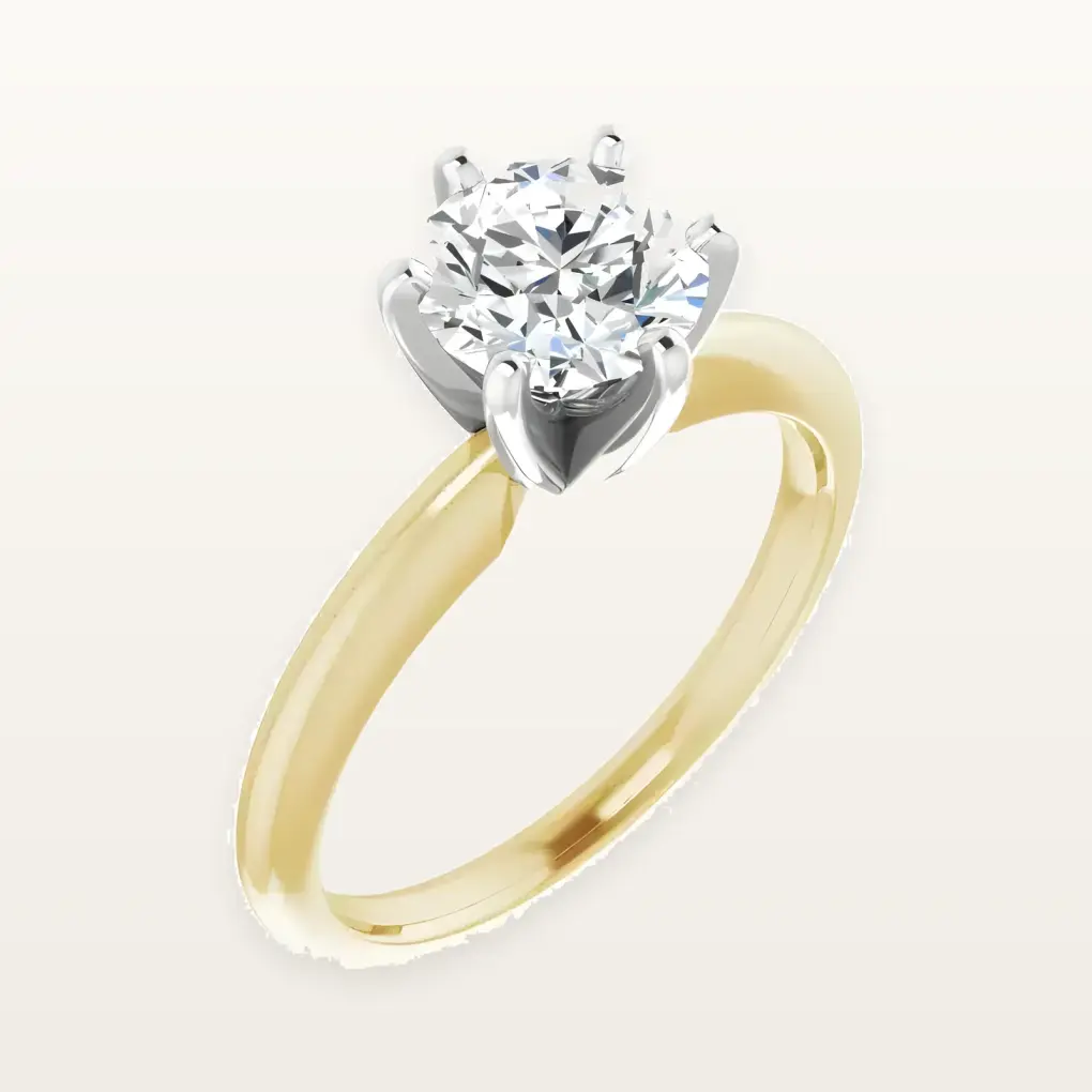 Build a DIY diamond Engagement Ring like this