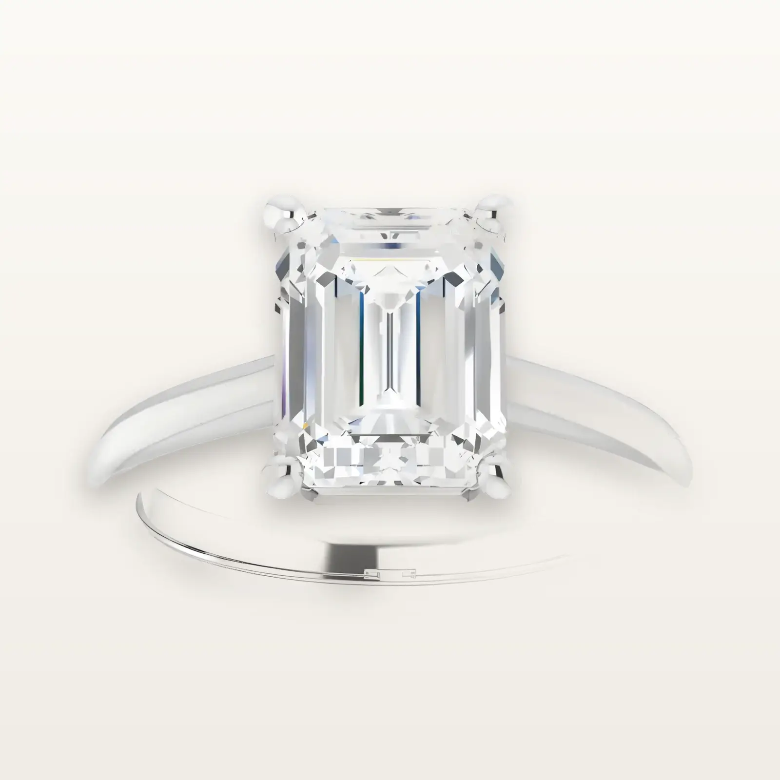 Emerald Style DIY Engagement Ring