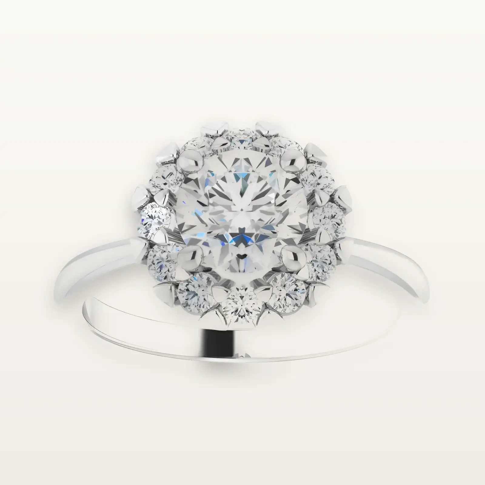 Diamond Halo Engagement Ring DIY Workshop Package