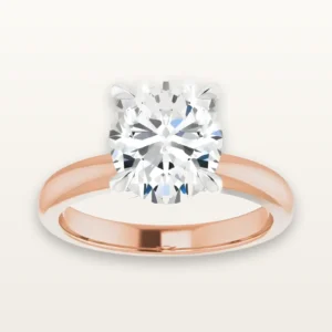 Oval Solitaire DIY Engagement Ring