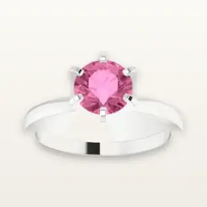 Pink Sapphire Engagement Ring DIY Project Package