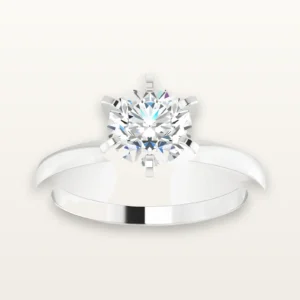 Platinum Diamond Engagement Ring DIY Project Package