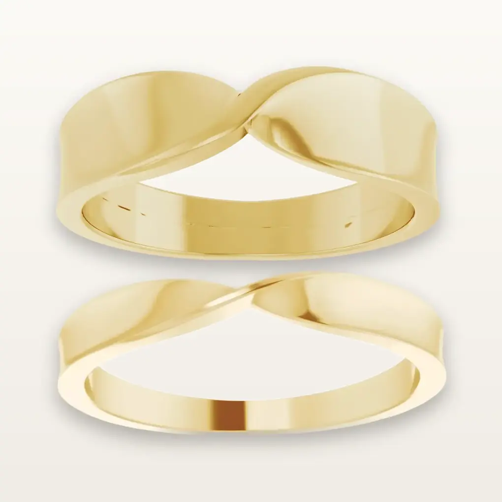 Twisted Wedding Ring DIY Project Package