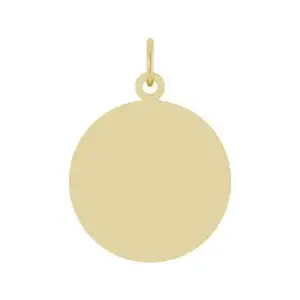 Engraved Disc Necklace – custom-made with LaProng Jewelers
