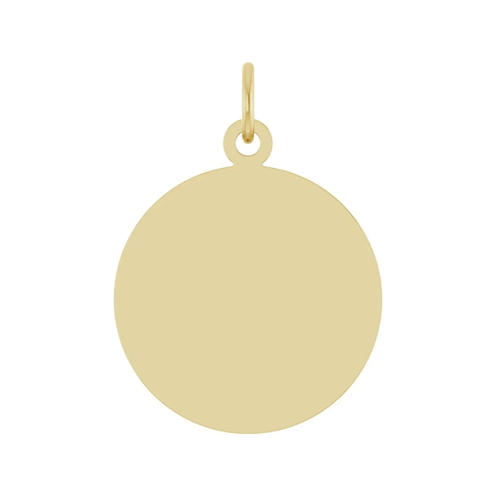 Engraved Disc Necklace – custom-made with LaProng Jewelers